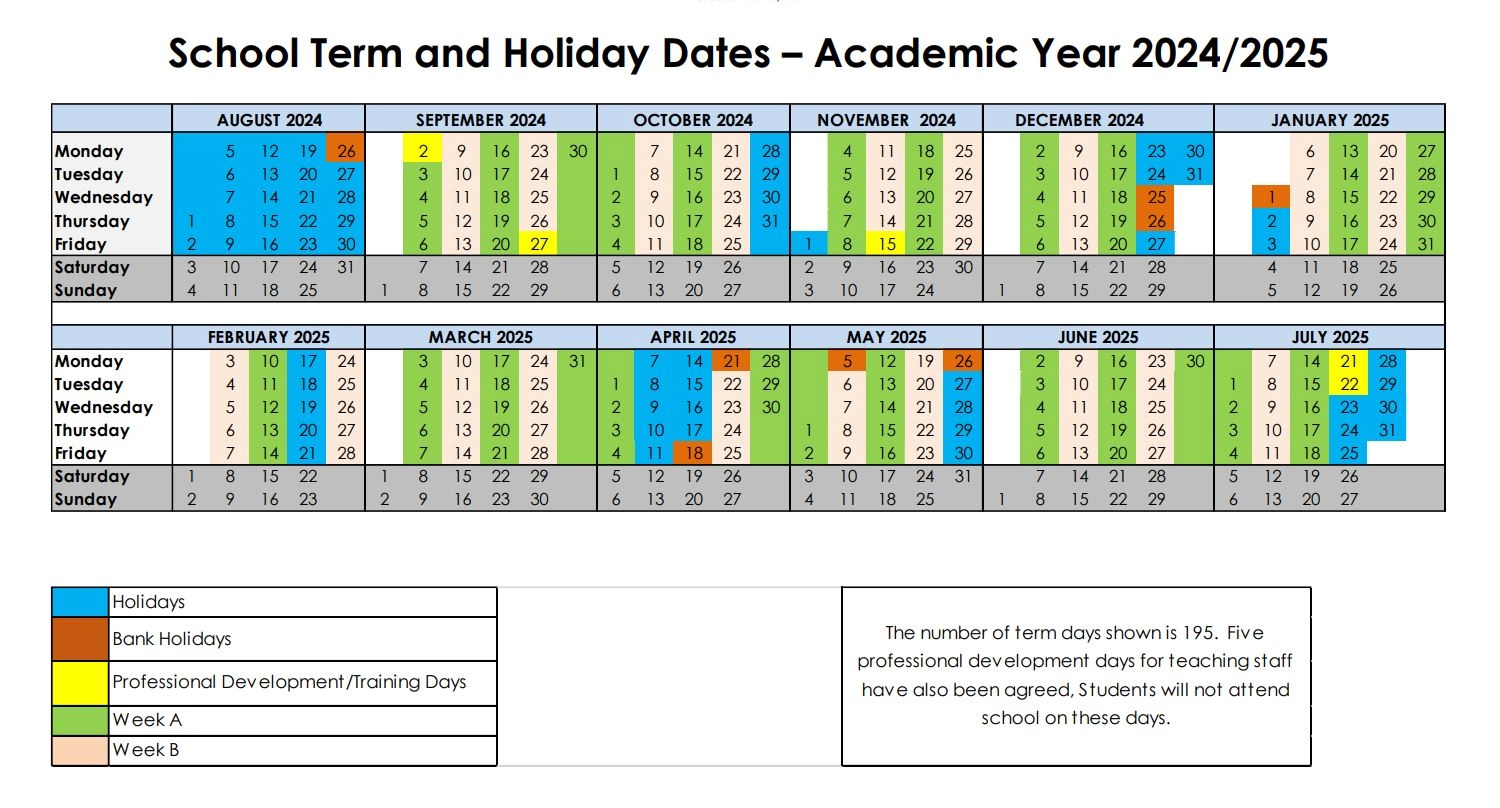 Term Dates